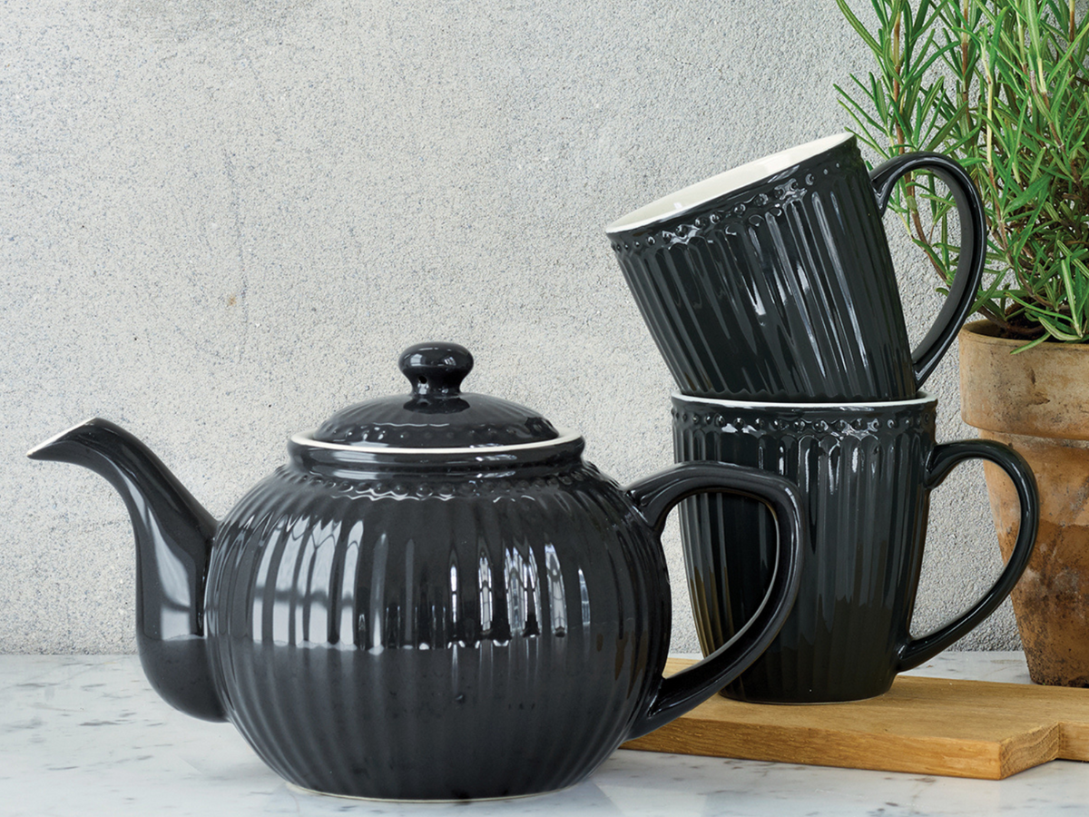 Greengate Alice Müslischale dark grey 14 cm Set6 Lifestyle2