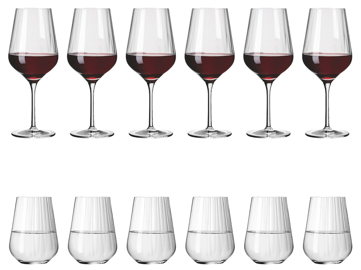 RITZENHOFF Sternschliff Rotwein/ Wasserglas Set H22 #1 Freisteller 2