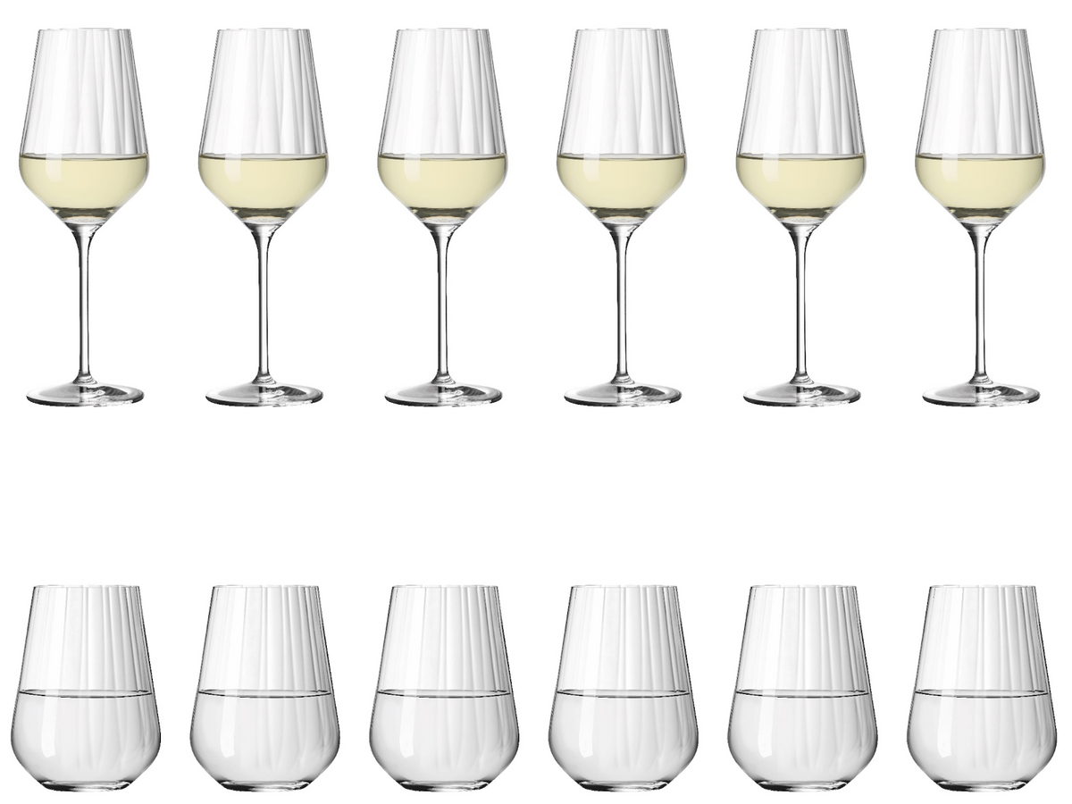 RITZENHOFF Sternschliff Weisswein/ Wasserglas Set H22 #1 Freisteller 2