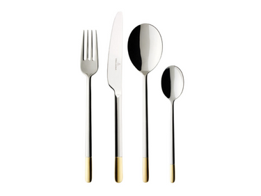 Villeroy & Boch Ella teilvergoldet Tafelbesteck 30tlg. Freisteller