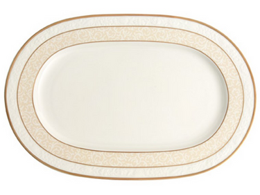 Villeroy & Boch Ivoire Platte oval 35 cm Freisteller