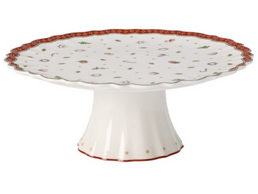 Villeroy & Boch Toy's Delight Kuchenplatte auf Fuss 28 cm Freisteller