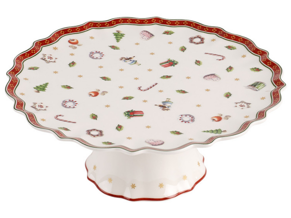 Villeroy & Boch Toy s Delight Kuchenplatte auf Fuss klein Freisteller