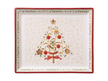 Villeroy & Boch Winter Bakery Delight Gebäckplatte klein Freisteller