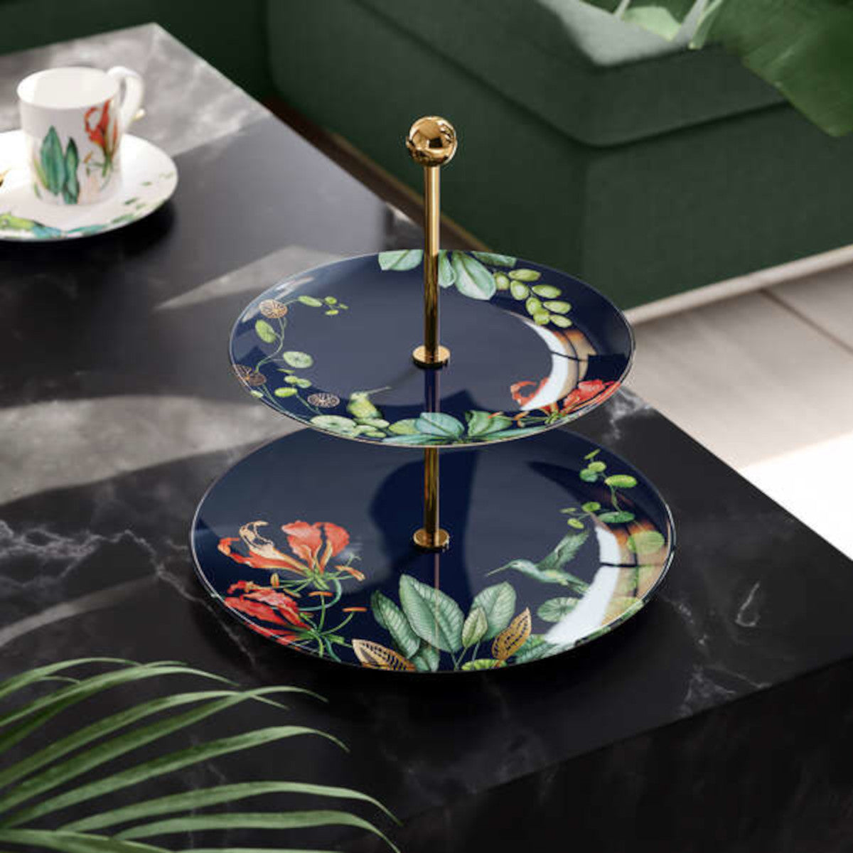 Villeroy & Boch Signature Avarua Etagere 27,5 x 27 cm Lifestyle 1