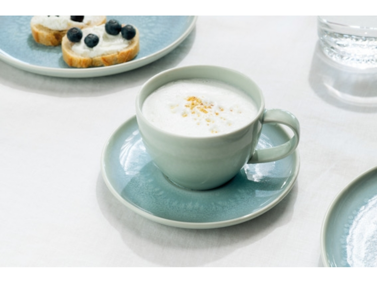 like. by Villeroy & Boch Crafted Blueberry Kaffee-Untertasse 15 x 15 x 2 cm Lifestyle 1