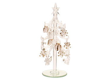 Villeroy & Boch Winter Collage Accessoires Glasbaum mit Ornamenten Freisteller