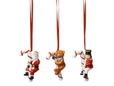 Villeroy & Boch Nostalgic Ornaments Ornamente Zuckerstange 3tlg. Freisteller 1