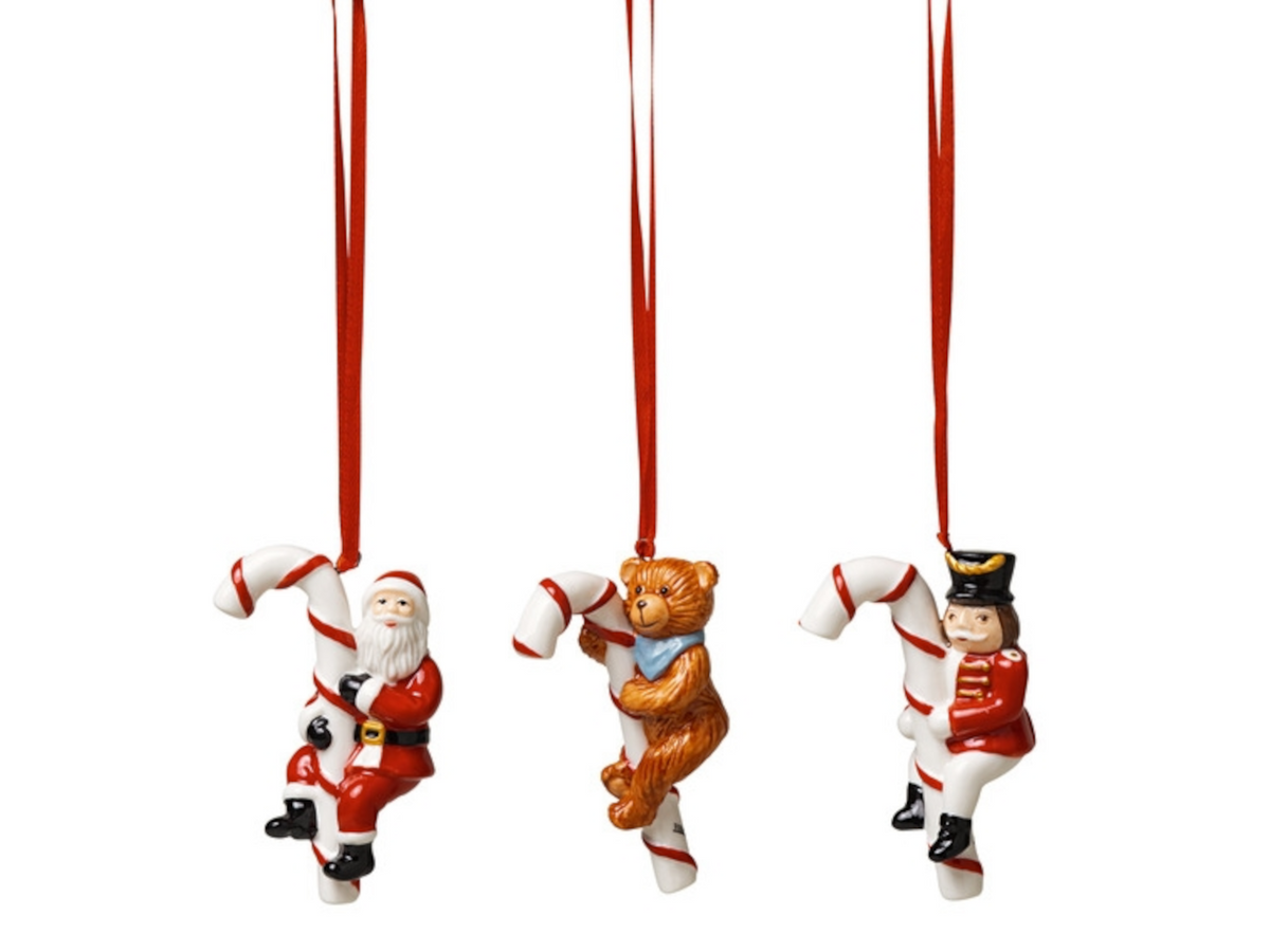 Villeroy & Boch Nostalgic Ornaments Ornamente Zuckerstange 3tlg. Freisteller 1