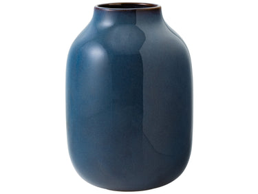 Villeroy & Boch Lave Home Vase Nek bleu uni gr. 15,5x15,5x21,9 cm Freisteller