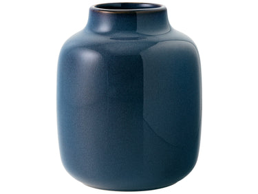 Villeroy & Boch Lave Home Vase Nek bleu uni kl. 12,7x12,7x15,3 cm Freisteller