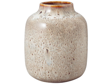 Villeroy & Boch Lave Home Vase Nek beige klein 12,7x12,7x15,3cm Freisteller