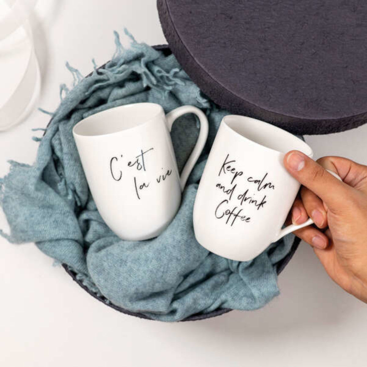 Villeroy & Boch Statement Becher m. Henkel Keep Calm 0,34 l Lifestyle 4