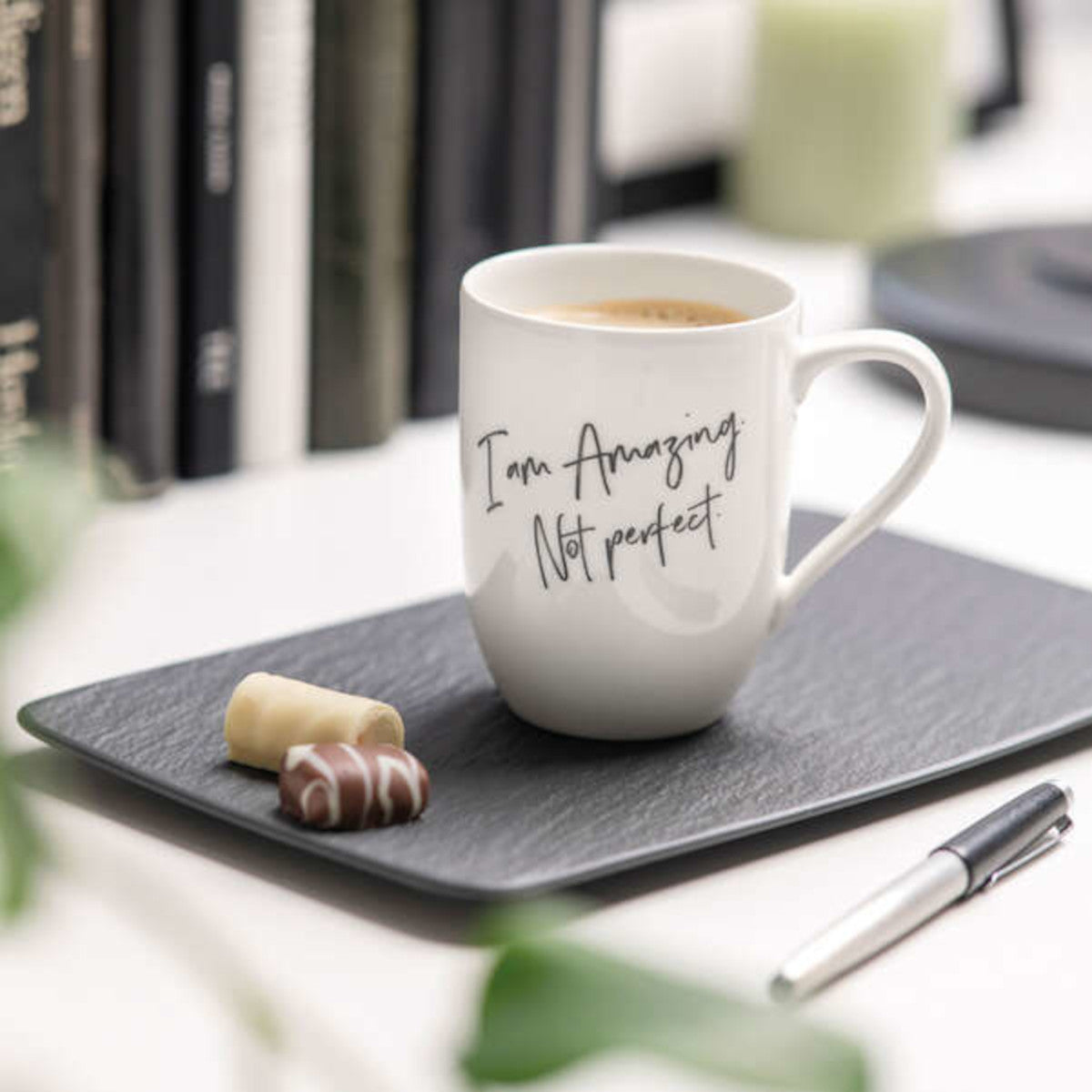 Villeroy & Boch Statement Becher m. Henkel Amazing n. Perfect 0,34 Lifestyle 2