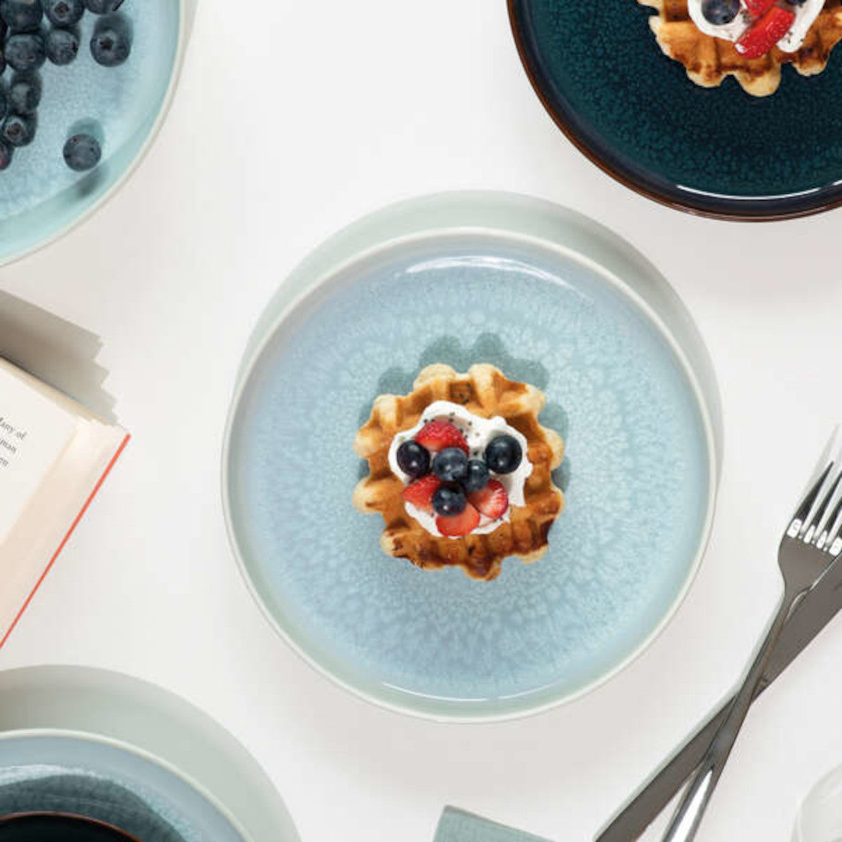 like. by Villeroy & Boch Crafted Blueberry Frühstücksset 6tlg Lifestyle 4