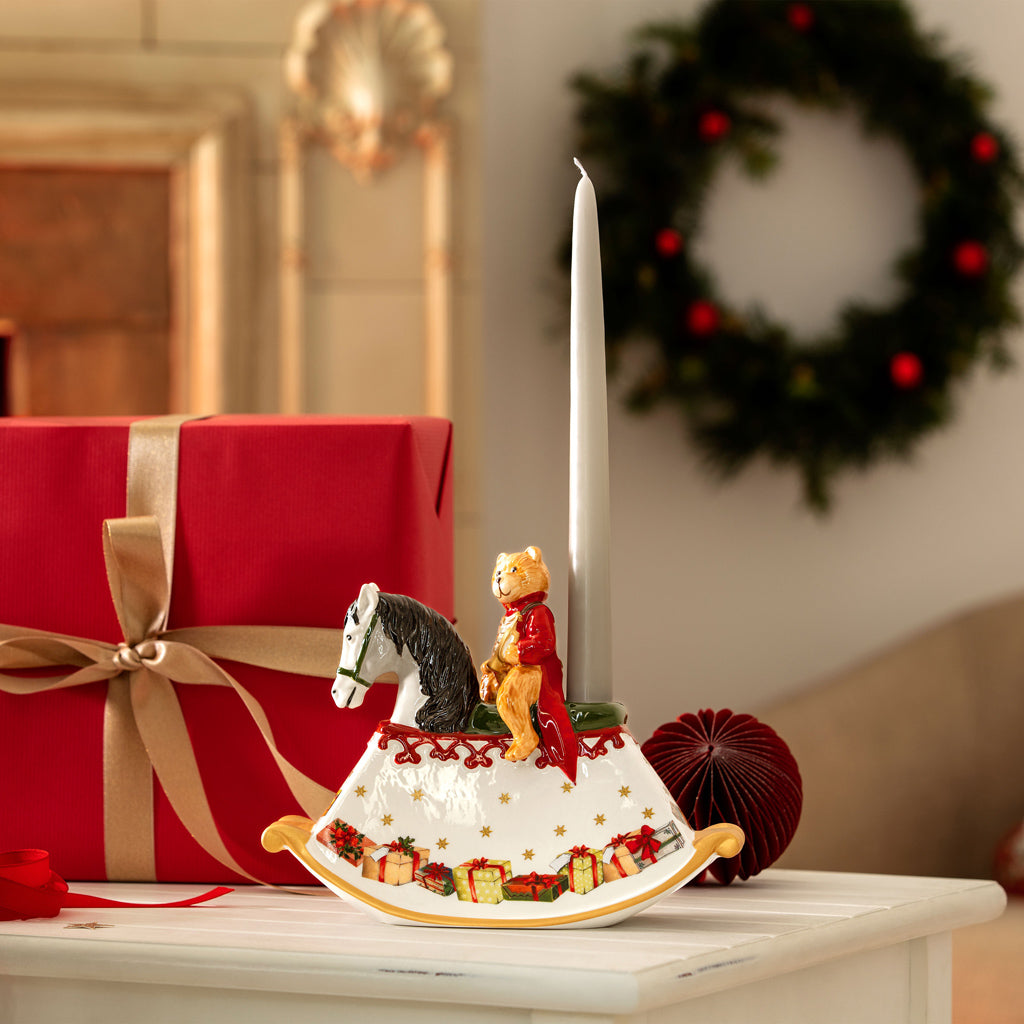 Villeroy & Boch Christmas Toys Schaukelpferd Lifestyle