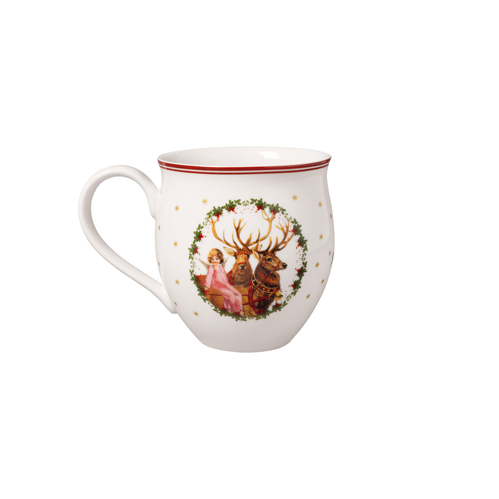 Villeroy & Boch Toy's Delight Becher mit Henkel Santa & Engel Freisteller