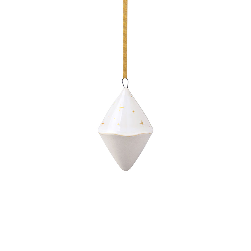 like Villeroy & Boch Winter Glow Ornament Doppelkegel Freisteller