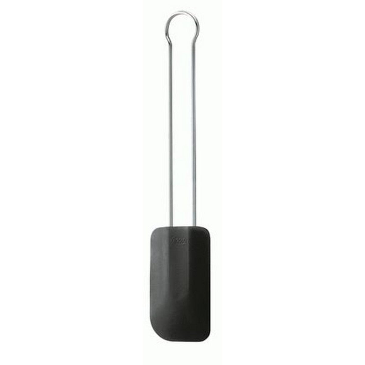 Rösle Teigschaber Silikon klein lang schwarz 26 cm Freisteller 1