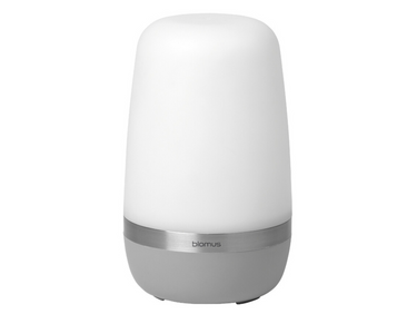 Blomus SPIRIT platinum grey large LED Outdoorleuchte 25cm Freisteller