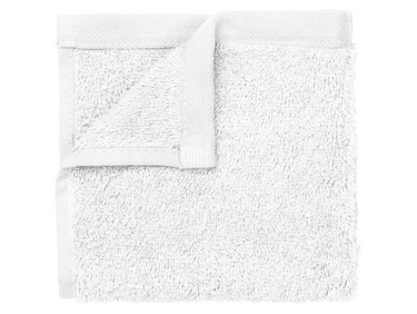 Blomus RIVA Gästehandtücher White Set4 30 x 30 cm Freisteller