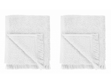 Blomus FRINO Gästehandtücher white 30 x 50 cm 2tlg Freisteller 1