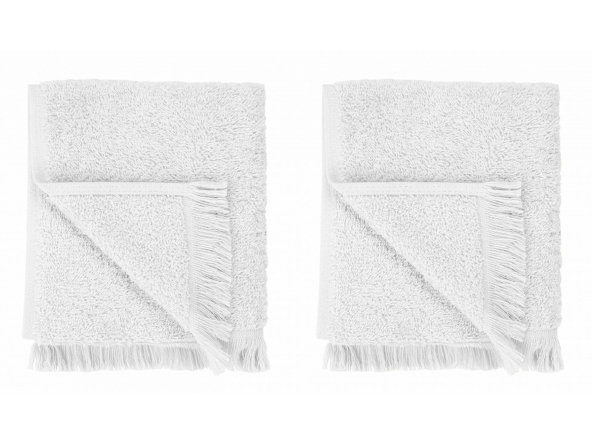 Blomus FRINO Gästehandtücher white 30 x 50 cm 2tlg Freisteller 1