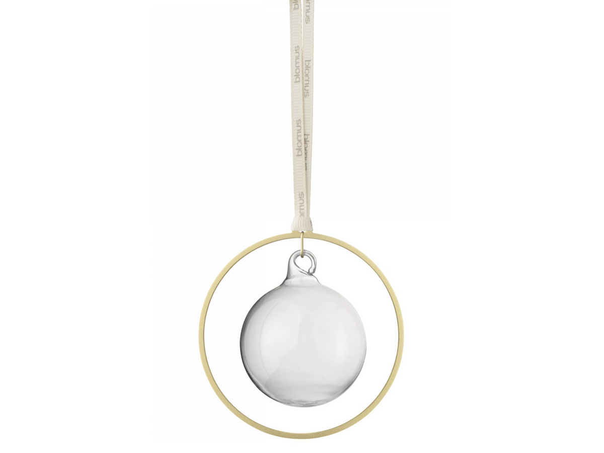 Blomus KITAI Weihnachtsschmuck Glaskugeln clear 4er Set 8,5cm Freisteller