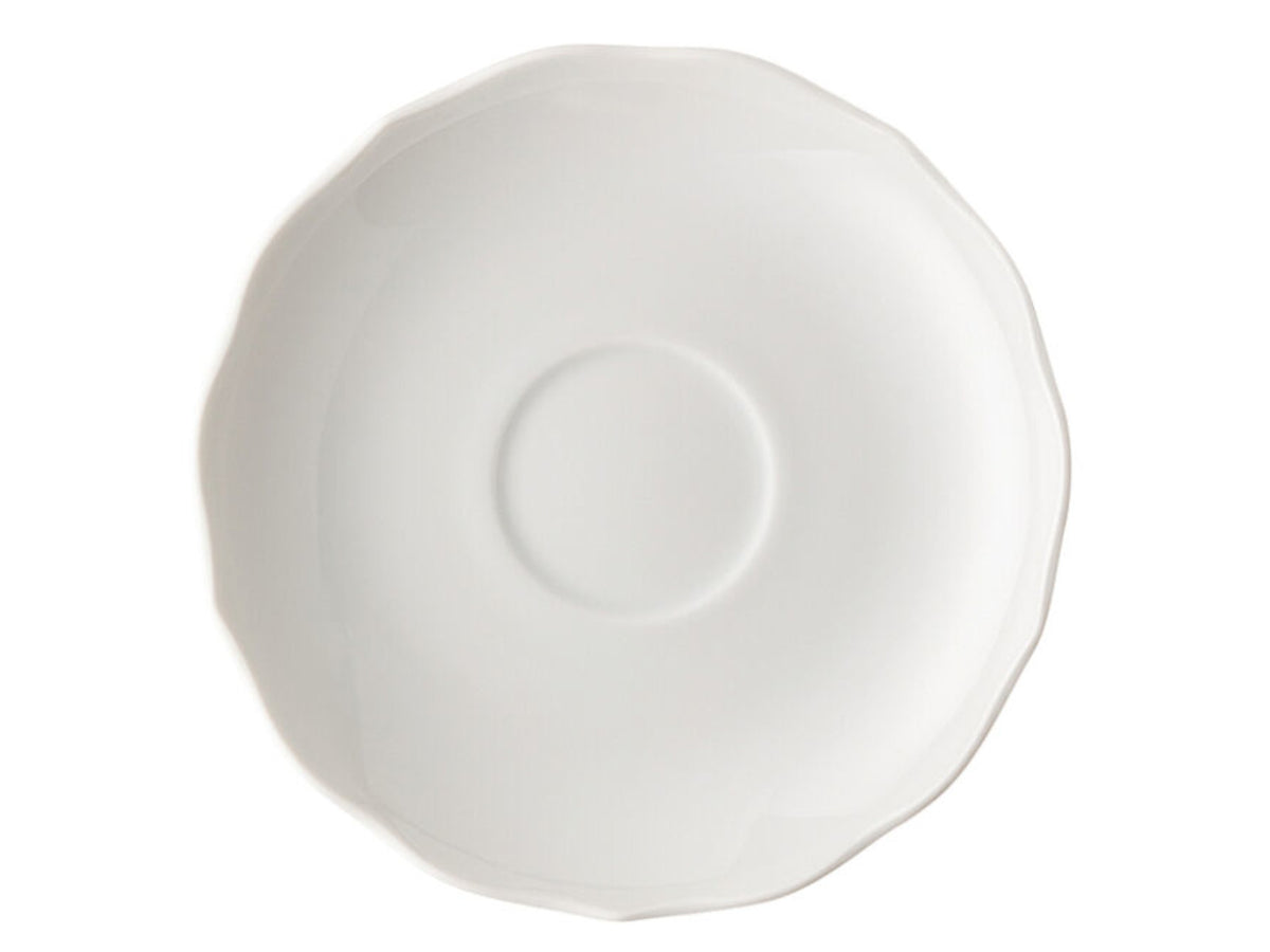 Hutschenreuther Maria Theresia Weiss Tee-Untertasse 14 cm Freisteller 2