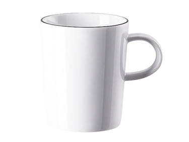 Thomas Cucina Basic Colori Black Becher mit Henkel 0,28 l Freisteller