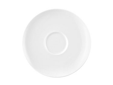 Rosenthal TAC Gropius Weiss Kombi-/Tee-Untertasse 16 cm Freisteller