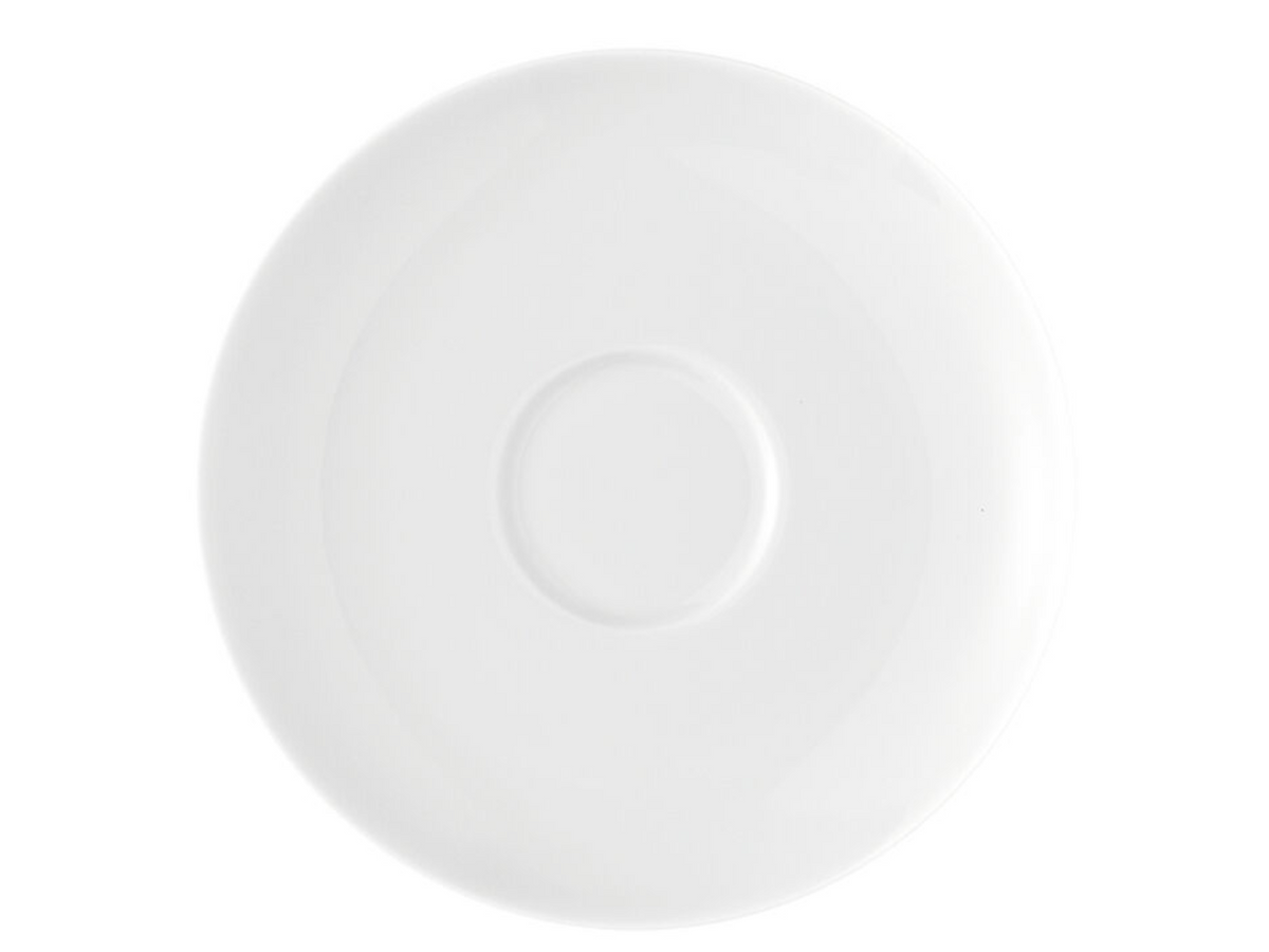 Rosenthal Moon Weiss Tee-Untertasse 15,5 cm Freisteller