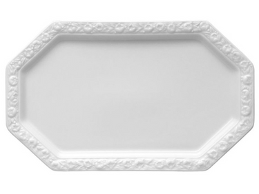 Rosenthal Maria Weiss Milch-/Zucker-Tablett Freisteller