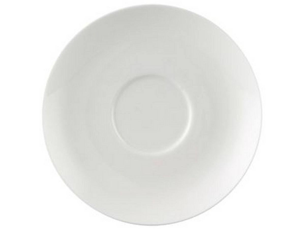 Rosenthal Jade Weiss Kaffee-Untertasse 15 cm Freisteller