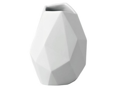 Rosenthal Surface Vase Weiss matt 9 cm Freisteller