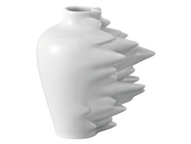 Rosenthal Fast Vase Weiss 10 cm Freisteller