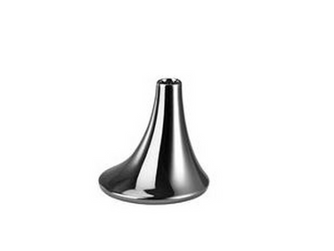 Rosenthal Solitaire Leuchter 12cm silber titanisie Freisteller
