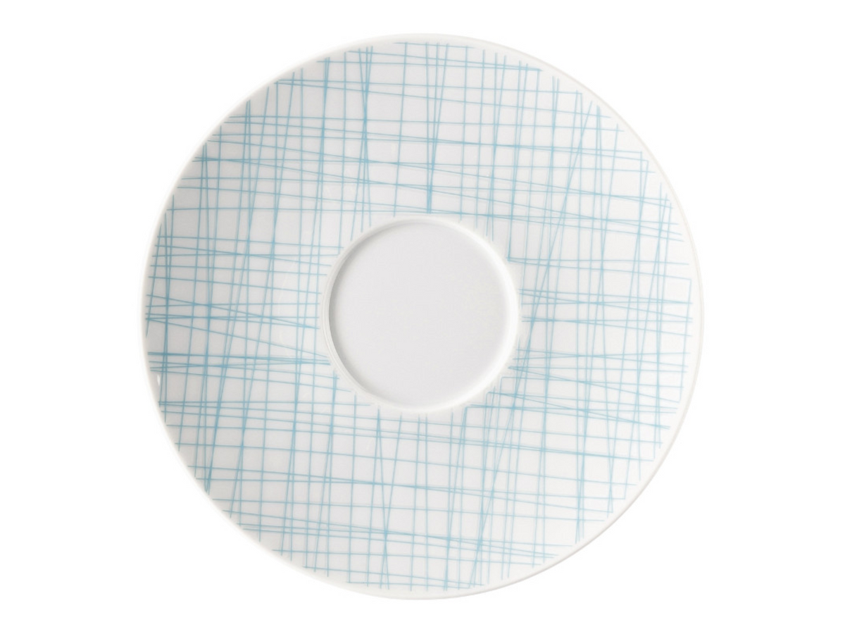 Rosenthal Mesh Line Aqua Suppen-Untertasse 18 cm Freisteller