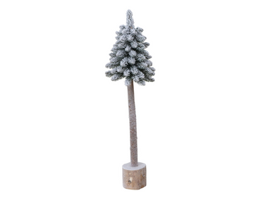Boltze Jakub Dekoaufsteller Baum braun 105 cm