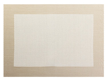 ASA Tischset gewebter Rand off white 46 x 33 cm