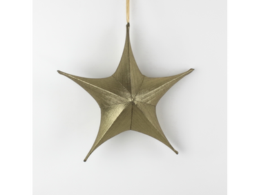 Werner Voß GmbH Dekostern Starlet gold-metallic 110 cm Freisteller