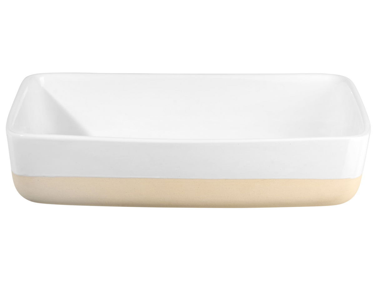 ASA Selection Grande Auflaufform rechteckig weiss 28,5x20x6cm Freisteller 1