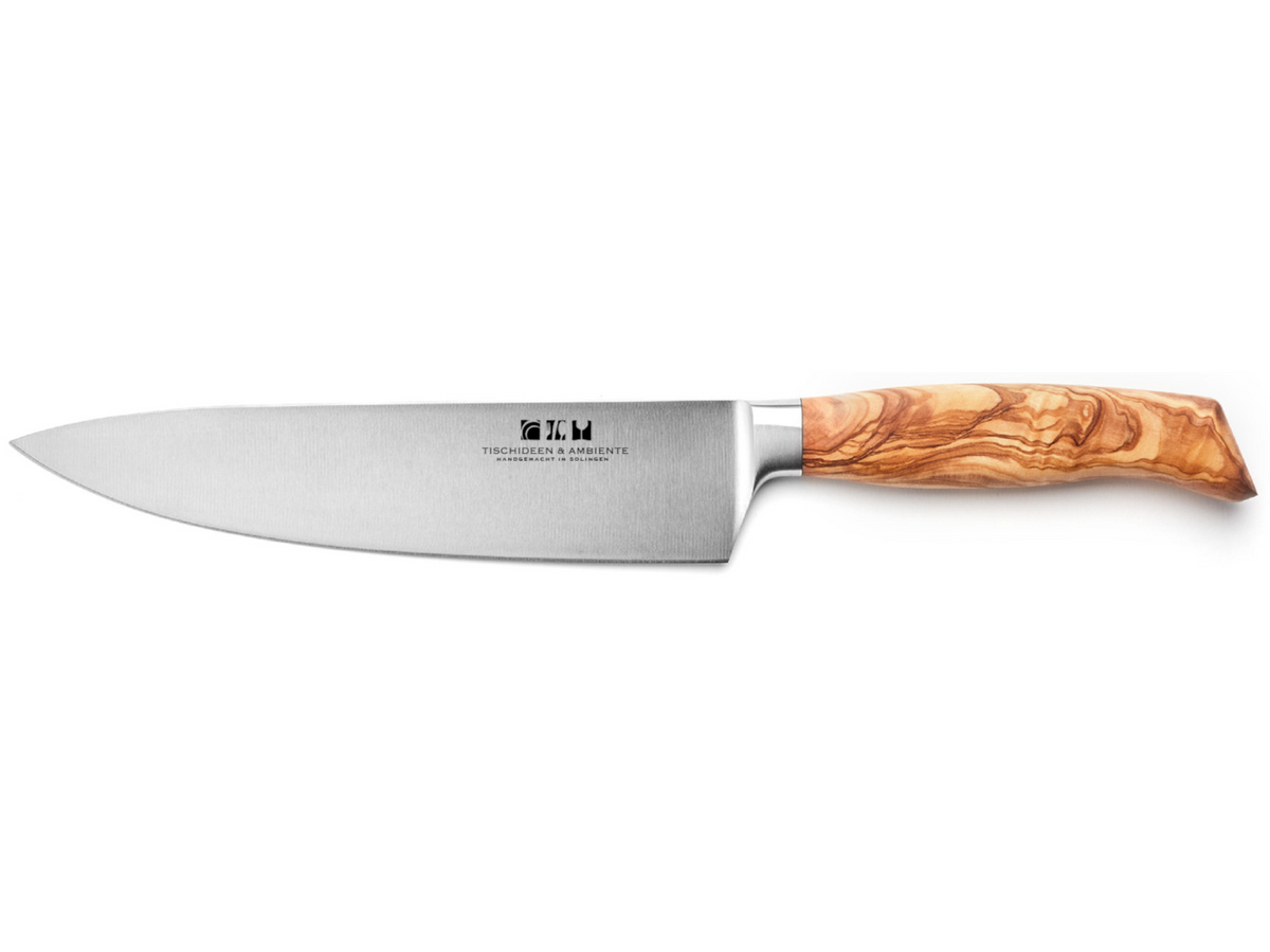 Tischideen & Ambiente Ergo Line Olive Kochmesser 21 cm Freisteller