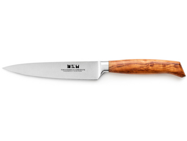 Tischideen & Ambiente Ergo Line Olive Schinken/Universalmesser 16 cm Freisteller