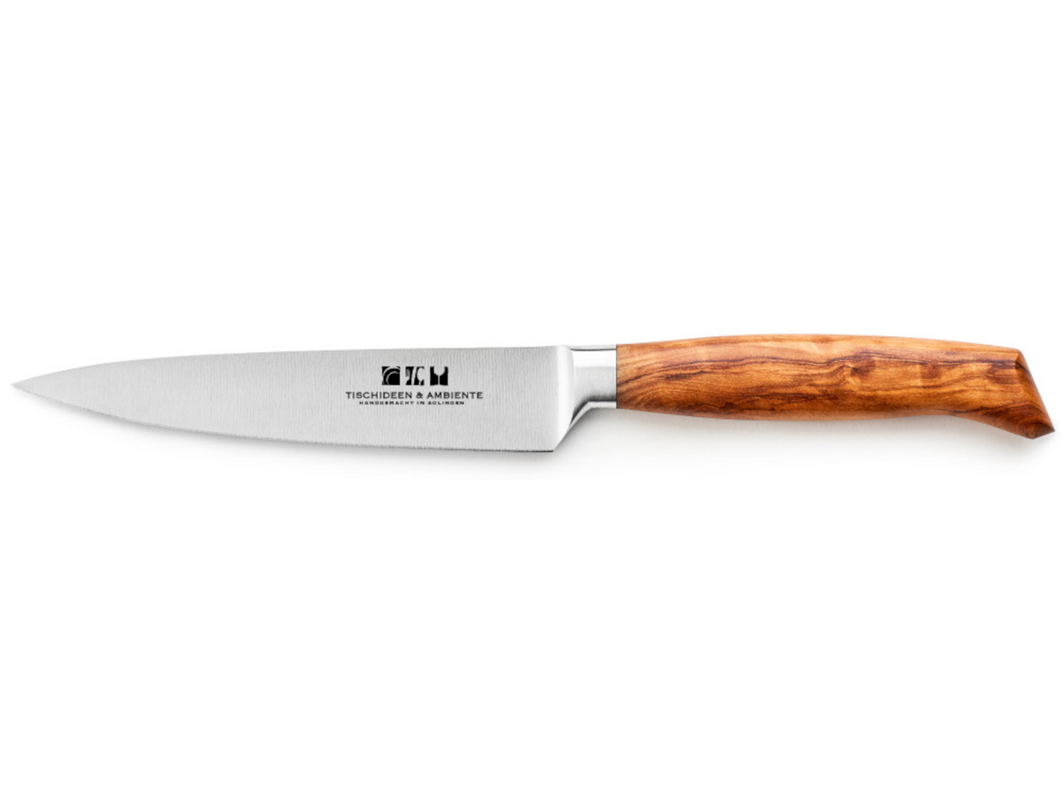 Tischideen & Ambiente Ergo Line Olive Schinken/Universalmesser 16 cm Freisteller