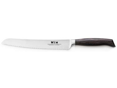 Tischideen & Ambiente Ergo Line Smoked Oak Brotmesser 23 cm Freisteller