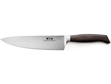 Tischideen & Ambiente Ergo Line Smoked Oak Kochmesser 21 cm Freisteller