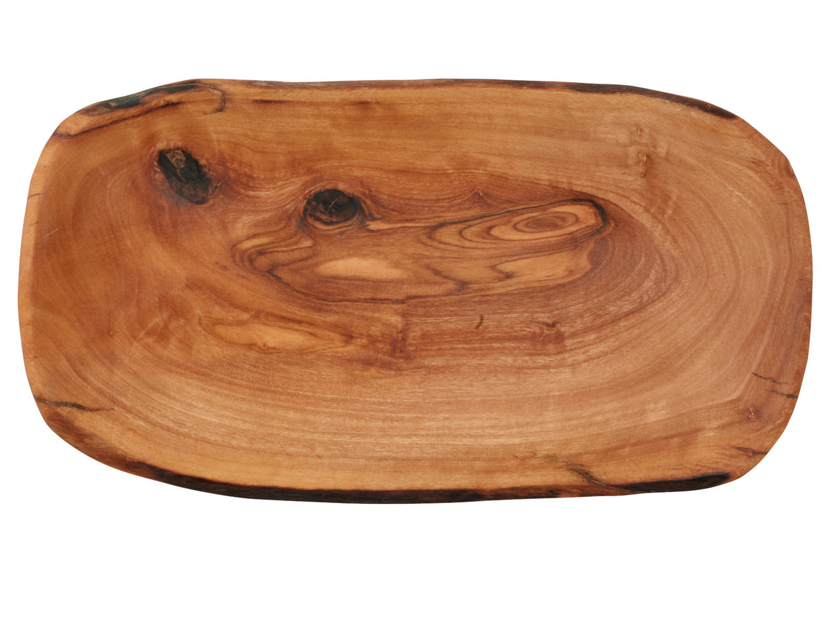 ASA Selection wood Schale flach Olivenholz 21,5x11cm Freisteller2