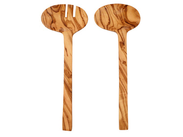 ASA Selection wood Salatbesteck Olivenholz 26x7cm Freisteller