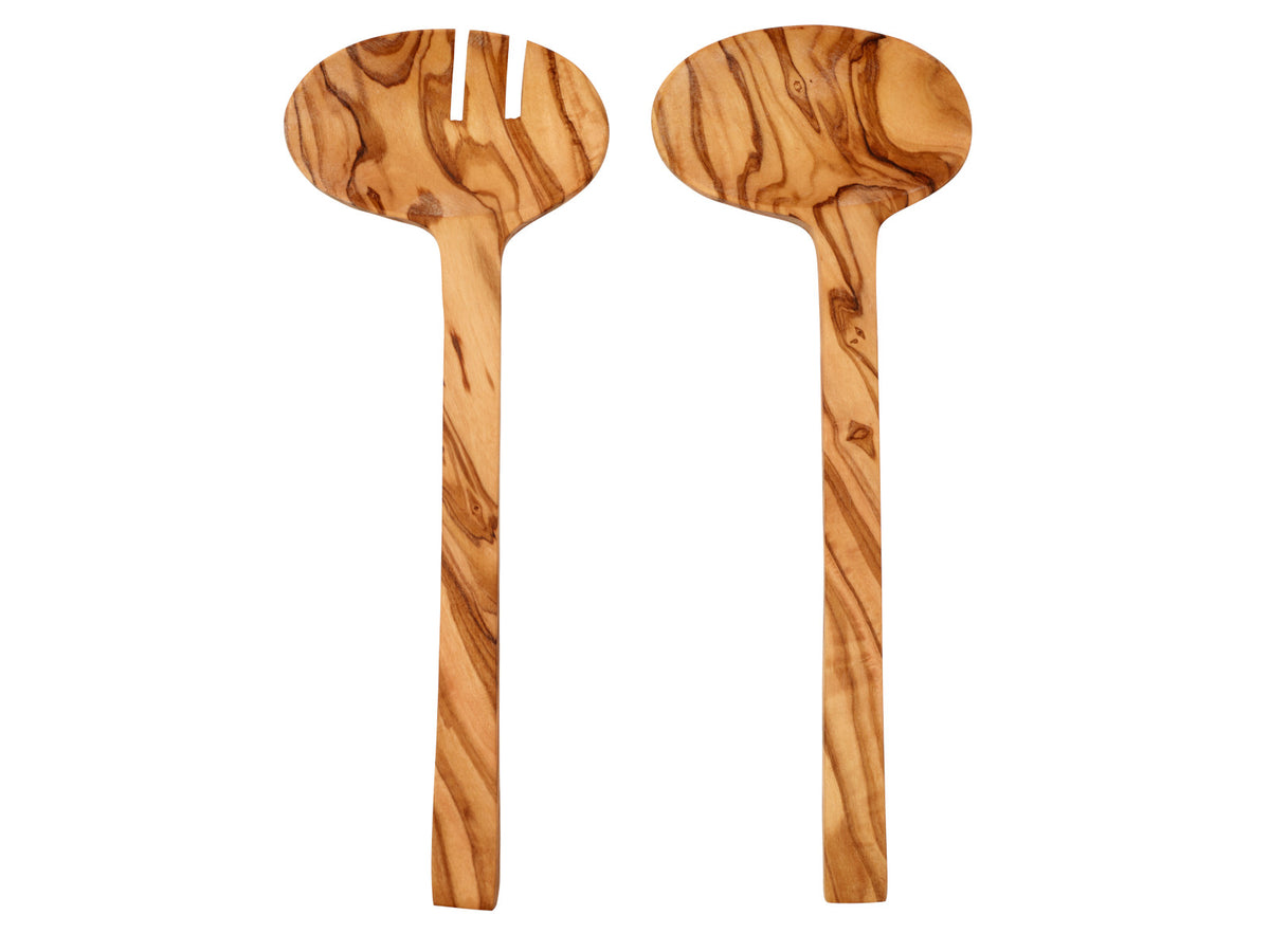 ASA Selection wood Salatbesteck Olivenholz 26x7cm Freisteller